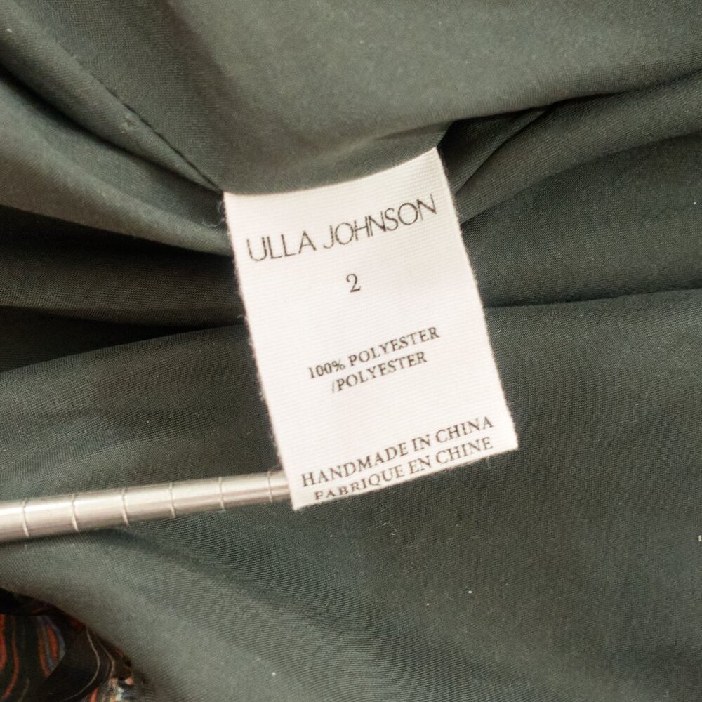 Ulla Johnson / Gwen Dress / Size 2 / Obsidian / Autumn Winter 2022 - Picture 10 of 11